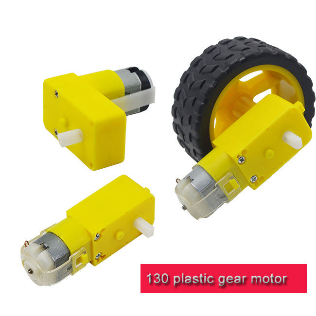 Motore differente di CC di rapporto di riduzione del motore di plastica leggero dell'ingranaggio T130 per i giocattoli dei bambini DIY